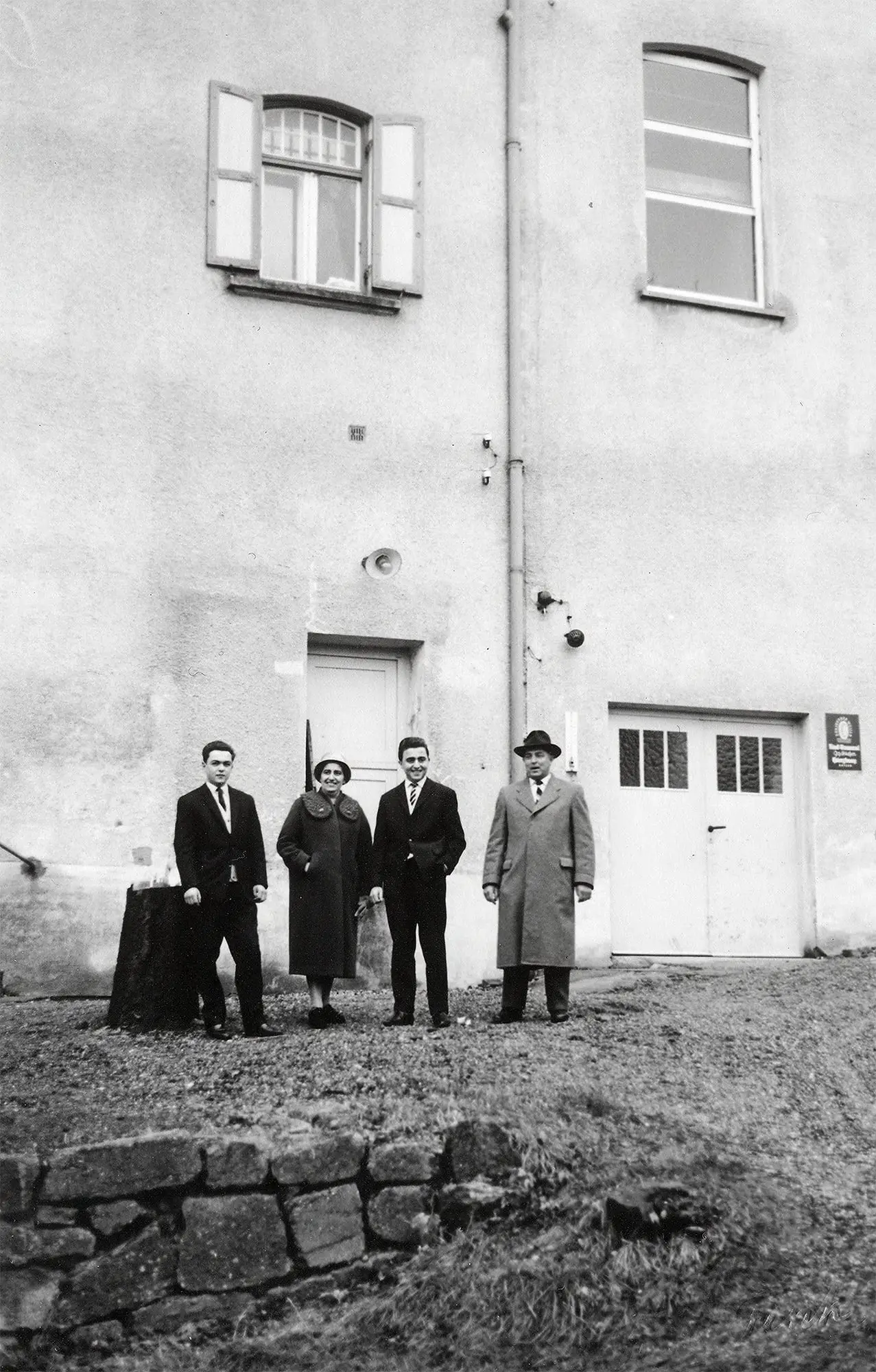 Georg und Rosa Bucher mit ihren Söhnen Hans und Georg