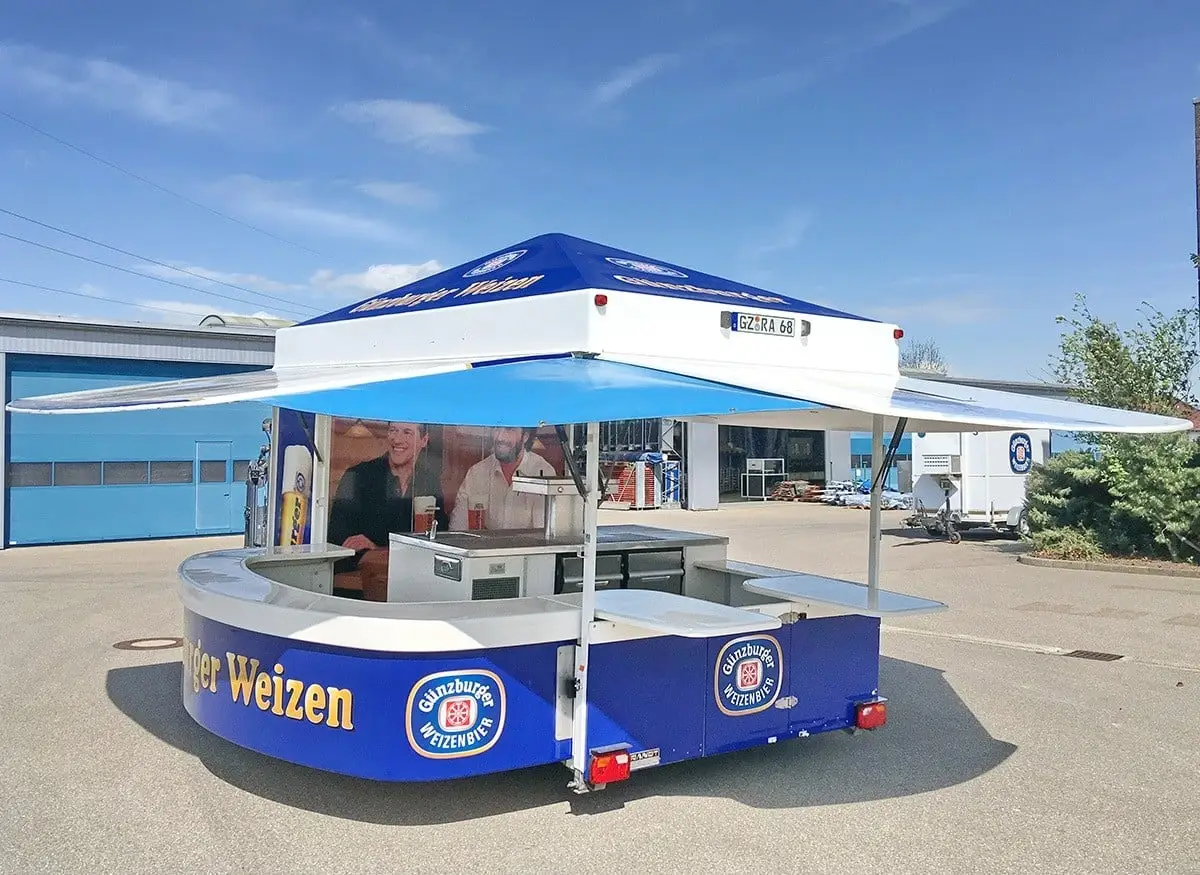 Ausschankwagen „Weizenpalast“